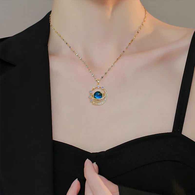 Sky Planet Light Necklace