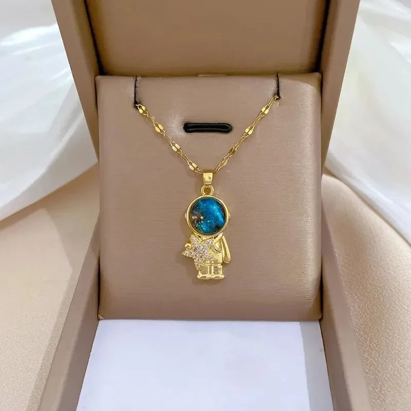Sky Planet Light Necklace