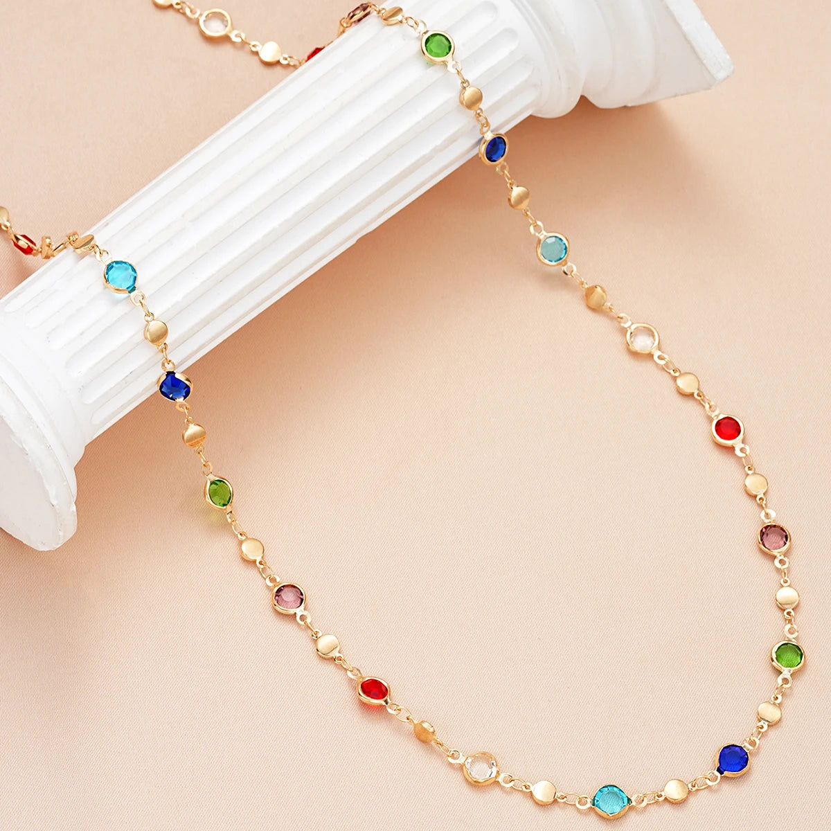 Long Y-Shaped Necklace
