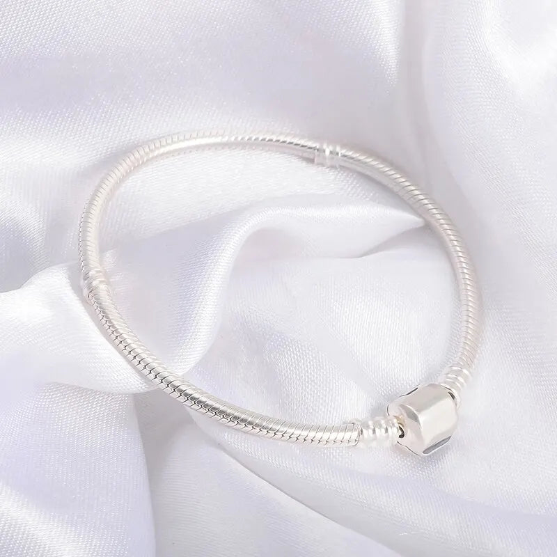 Handmade Original Silver Color Charm Bracelet
