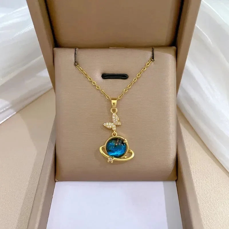 Sky Planet Light Necklace