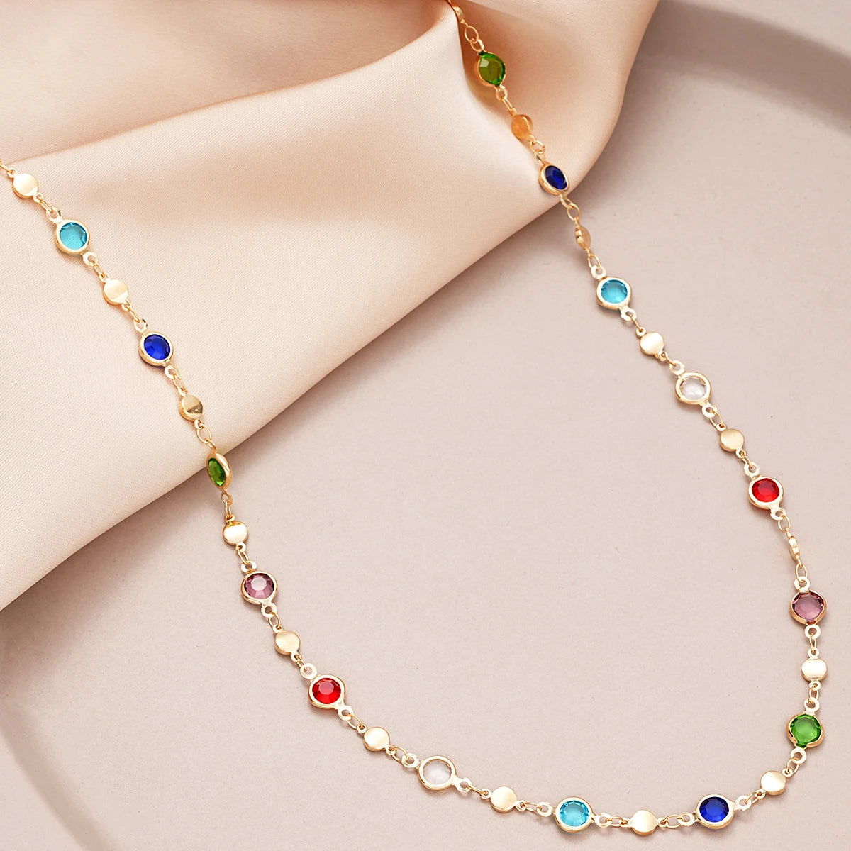 Long Y-Shaped Necklace