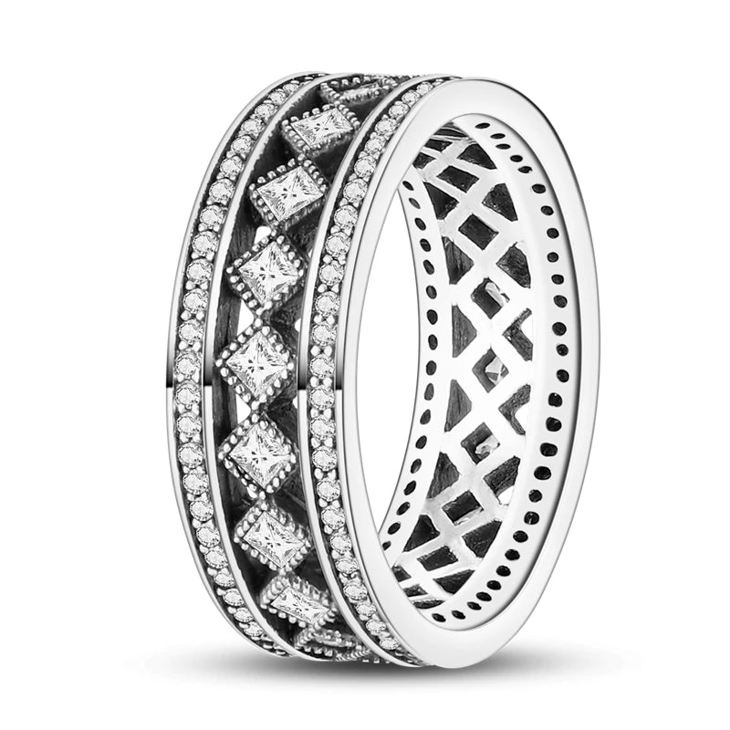 Infinite Flower Rings