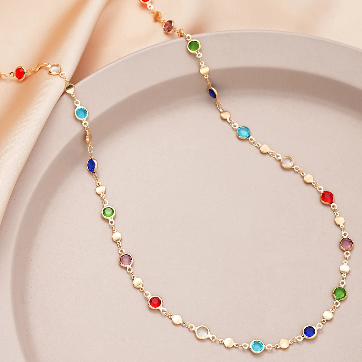 Long Y-Shaped Necklace
