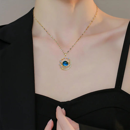 Sky Planet Light Necklace