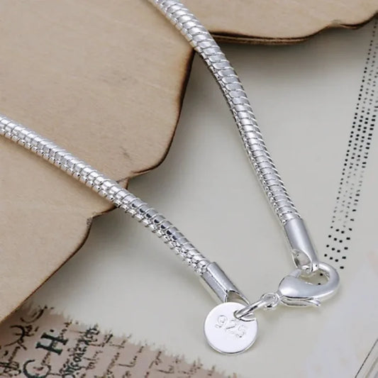 925 Sterling Silver 3MM Bracelets