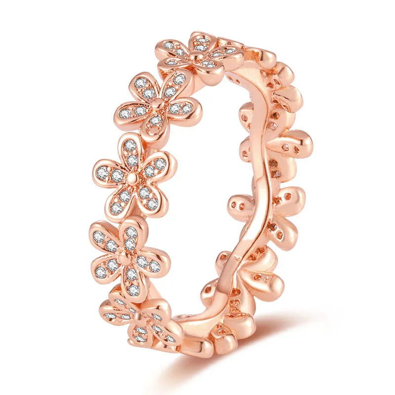 Infinite Flower Rings