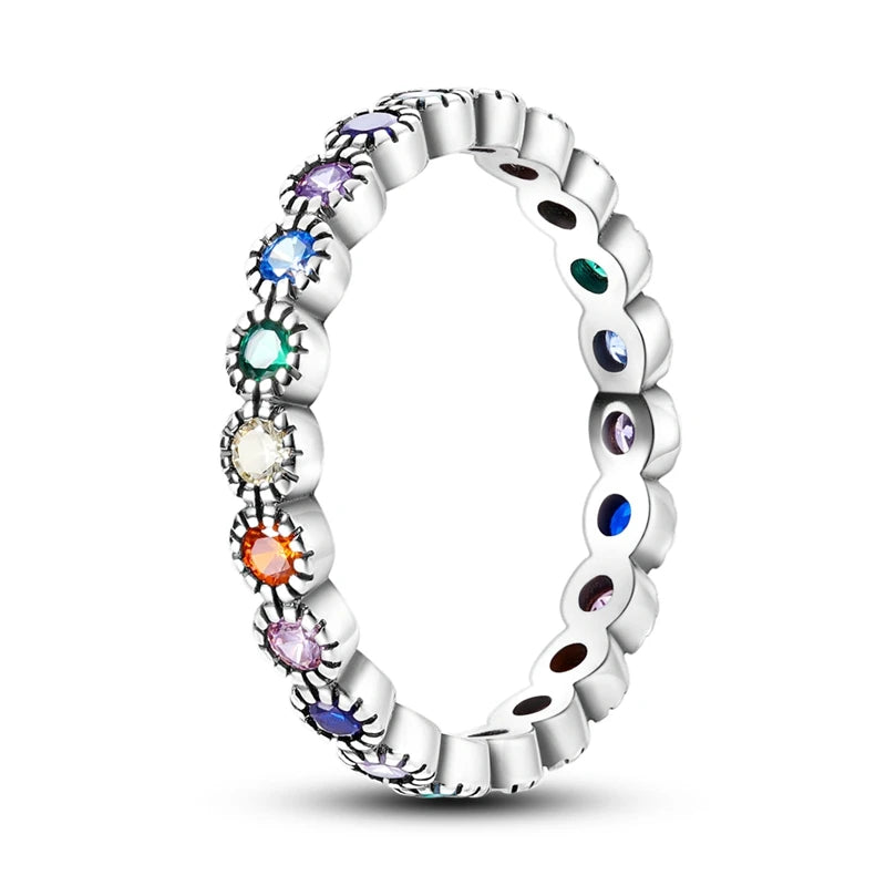 Infinite Flower Rings
