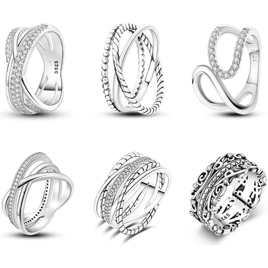 Women's 925 Sterling Silver Rings