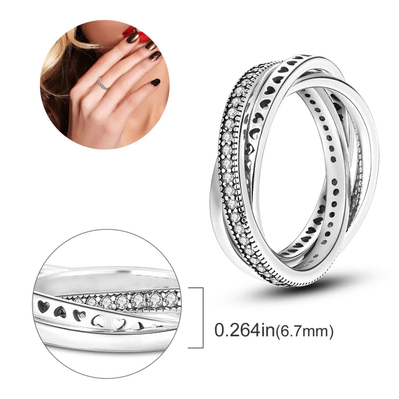 Infinite Flower Rings
