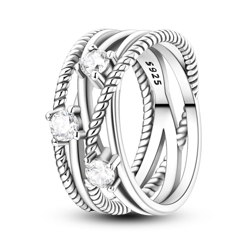Women's 925 Sterling Silver Rings