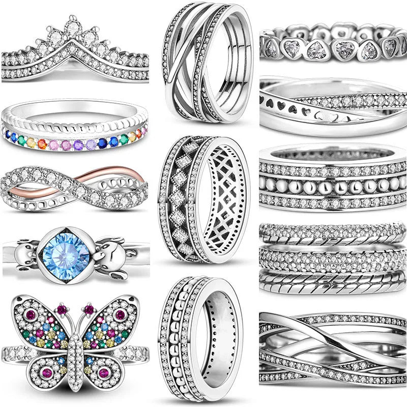 Infinite Flower Rings