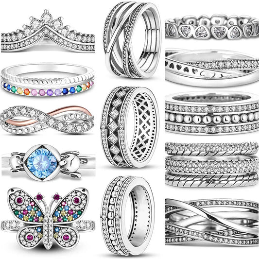 Infinite Flower Rings